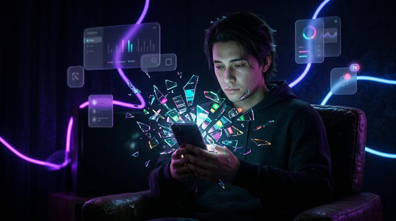 How Screen Addiction Is Destroying Your Focus (Science-Backed)